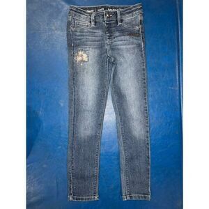 Jumping Beans Distressed Sequins-Embellished Jeggings (6X)